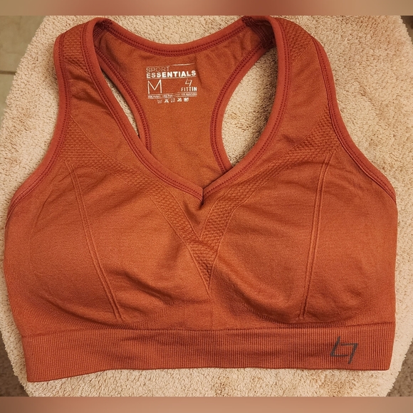 Orange Sports Bra (M) - Picture 1 of 3
